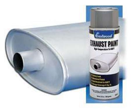 Exhaust Paint Aluminum Color 10oz Spay