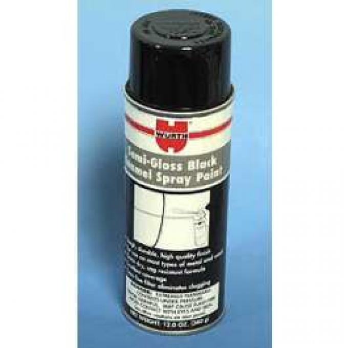 Engine Compartment Paint, Black, Wurth