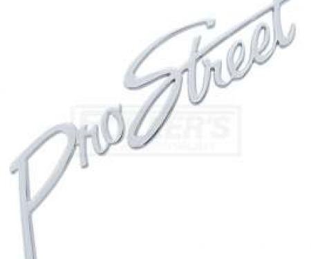 Chevy Pro Street Script Emblem, Chrome, 1955-1957