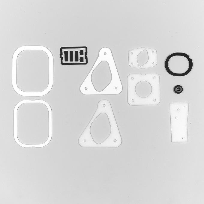 Detroit Muscle Technologies Mopar Dodge Truck Pickup 72-80 Firewall Gasket Set D100 D200 D 300 Ramcharger Trailduster TRK7280FW01