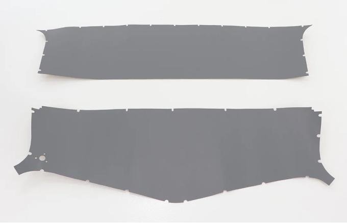 Montco Inc / Repops Interior Headliner Kit, Gray, 2pc, 47-49 Chevy GMC Suburban R-CT178