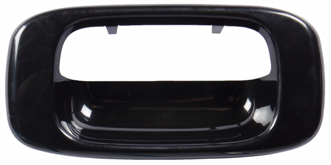 Key Parts '99-'06 Tailgate Handle Bezel, Smooth Black (Ptm) 0856-412