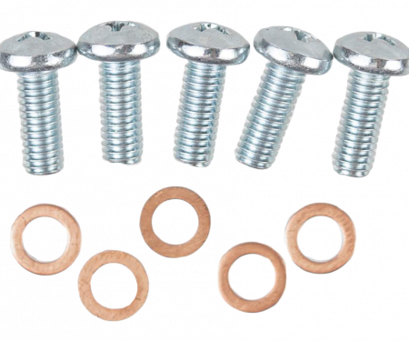 Key Parts '55-'59 Fuel Sending Unit Screws with Crush Washers (10pc) 0847-401