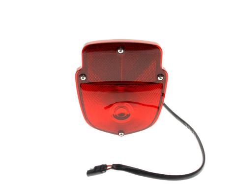 AMD Tail Lamp Assembly, Black Housing, LH, 12-Volt, 55-66 F100 F250 Flareside Pickup X950-4556-12BL