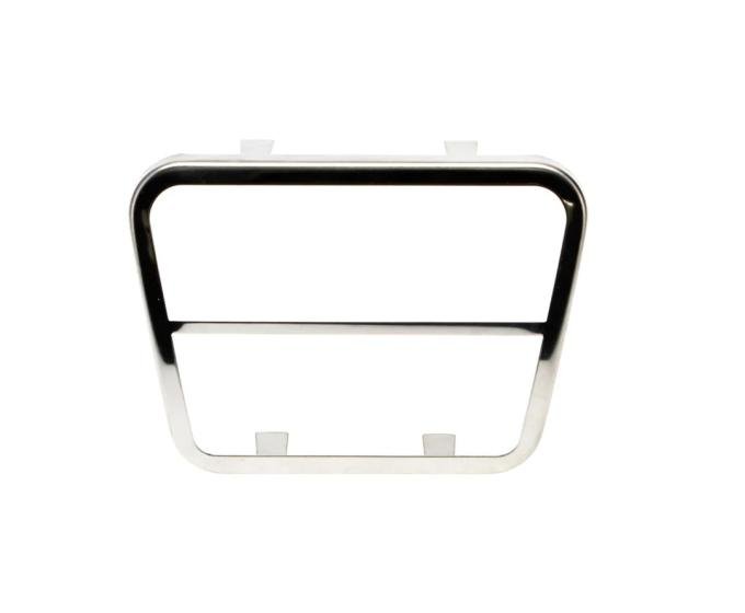 AMD Brake / Clutch Pedal Pad Trim, Stainless, Sold Each, 67-72 Chevy GMC C/K Truck, Suburban, Blazer, Jimmy X476-4067-T