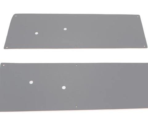 Montco Inc / Repops Interior Door Panels, Gray, Pair, 47-55 Chevy GMC Pickup Truck R-CT190