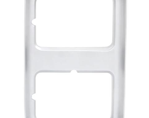 AMD Headlamp Bezel, Gray, RH, Dual Headlights, 85-88 CK Chevy GMC Pickup Blazer Jimmy Suburban X145-4085-3R