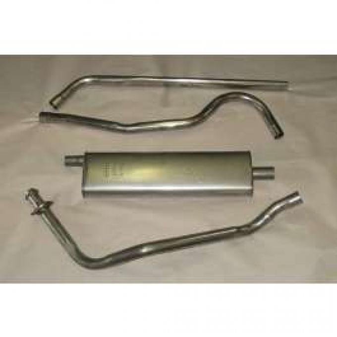 Chevy Exhaust System, Stainless Steel, Original, 1949-1954