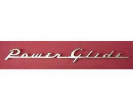 Chevy Powerglide Trunk Emblem, 1954