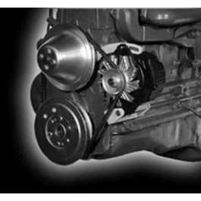 Chevy Alternator Bracket, For 1955-Up 6-Cylinder Engines, 1949-1954