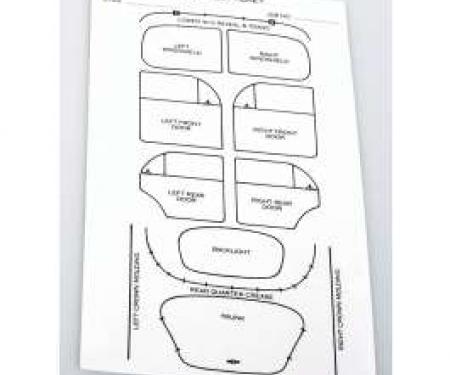 Chevy Water Leak Test Sheet, 1952-1954