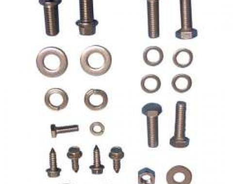 Early Chevy Powerglide And Hydromatic Transmission Stock Pan Bolt Set, Socket Head, 1949-1954