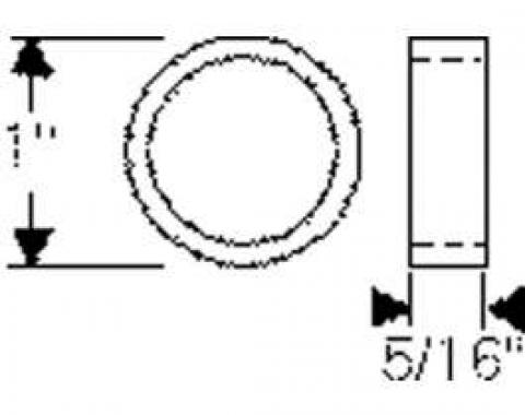 Chevy Seal, Control Arm Shaft, Upper And Lower, 1949-1954