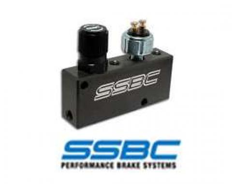 Proportioning Valve, SSBC, Adjustable, Brake Light Switch