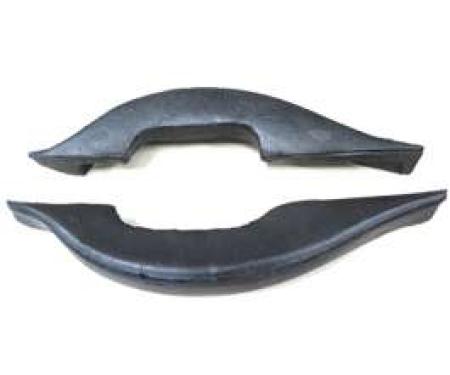 Chevy Molded Rubber Arm Rest Pads, 1953-1954