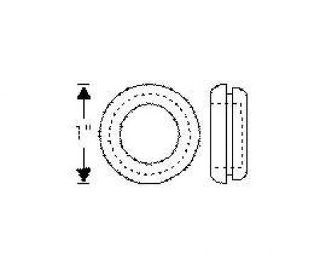 Chevy Floor Grommet, 3/4, 1949-1954