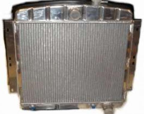 Chevy Aluminum Radiator, 2-Row, 1949-1954