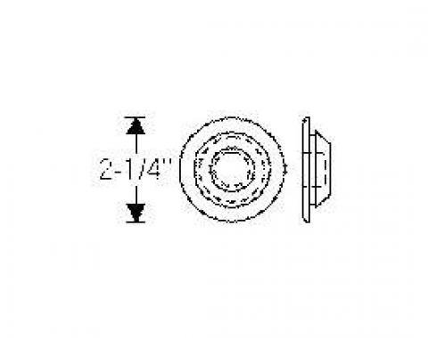 Chevy Floor Grommet, 1-1/2, 1949-1954