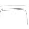 AMD Windshield Reveal Molding Set, 6 pcs, 71-72 Chevy GMC C/K Pickup Truck Blazer Jimmy Suburban X385-4071-S