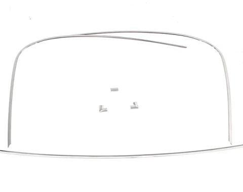 AMD Windshield Reveal Molding Set, 6 pcs, 71-72 Chevy GMC C/K Pickup Truck Blazer Jimmy Suburban X385-4071-S