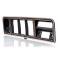 AMD Dash Bezel, Chrome/Woodgrain, with AC, 73-79 Ford F100 F150 F250 F350 Truck, 78-79 Bronco 460-4573-WAC