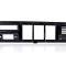 AMD Dash Bezel, Chrome/Woodgrain, with AC, 73-79 Ford F100 F150 F250 F350 Truck, 78-79 Bronco 460-4573-WAC