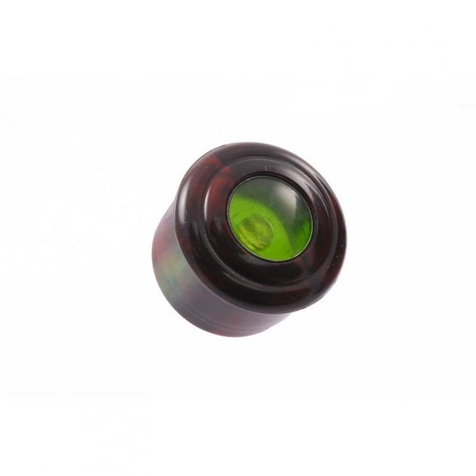 Dennis Carpenter Cigar Lighter Knob - Brown Marble with Green Eye - 1933-34 Ford Car   40-15053-R