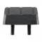 Dennis Carpenter Lower Tailgate Bumper - 1987-96 Ford Truck E7TZ-99439A00-A