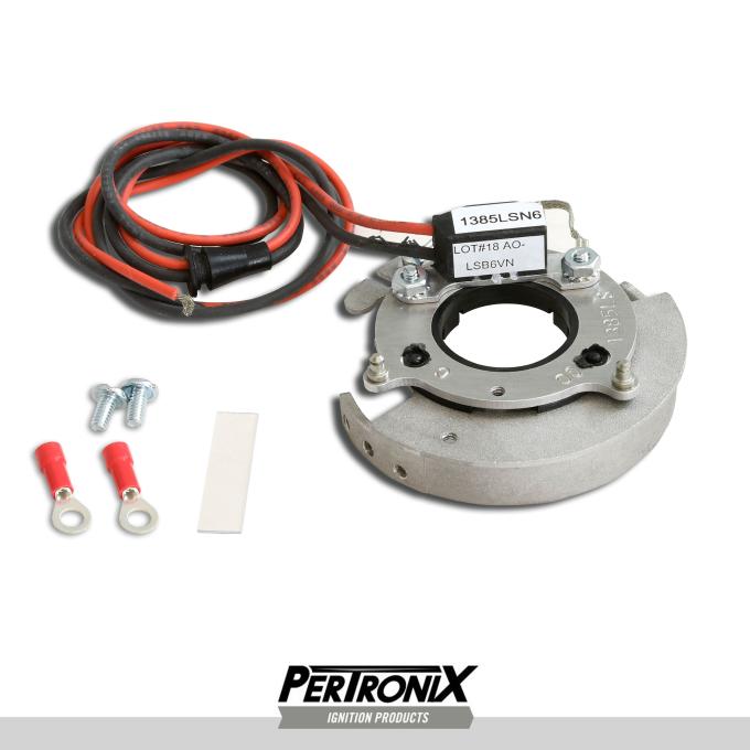 Pertronix Chrysler Autolite Prestolite 1951-71 MOPAR V8 Dual Point 8 Cylinder Lobe Sensor Ignitor&reg; Electronic Ignition Conversion, 6 Volt Negative Ground 1385LSN6