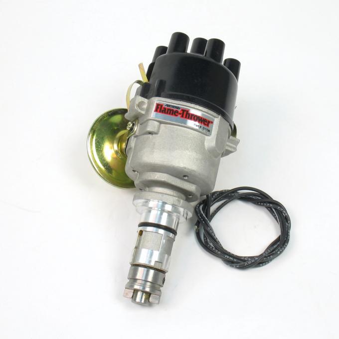 Pertronix Stock Look Distributor for British 6 Cylinder Engines, Ignitor, Vacuum / Mechanical Advance / 12V Positive Ground D179600