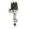 Pertronix Billet Distributor for Ford 351W Engines (Ignitor II) with Vacuum / Mechanical Advance, Black / Male D131710
