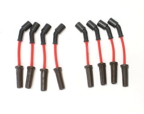 Pertronix 1997-09 Chevy/GMC LS-Series V8 8mm MAGx2 Custom Fit Spark Plug Wire Set, Red 808422