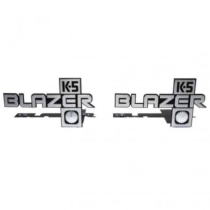 AMD Fender Emblems, K5 Blazer, Pair, 81-88 Chevy CK Blazer T-9906