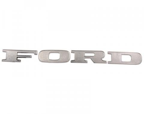 Dennis Carpenter Hood F-O-R-D Letters - 1970-72 Ford Truck, 1971 Ford Car D0TZ-16606-K