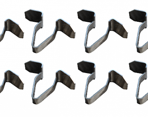 Key Parts '55-'59 Dash Molding with Clips (8) 0847-047