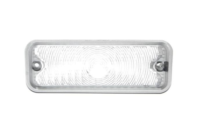AMD Park Lamp Lens, Clear, with trim, RH, 75-78 Chevy GMC C/K Pickup Truck Blazer Jimmy Suburban X135-4075-2R