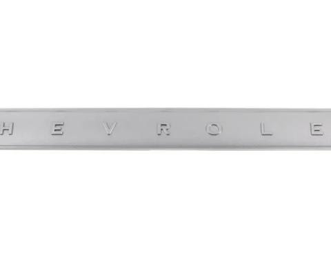 AMD Glove Box Door Emblem, "Chevrolet", 64-66 Chevy Truck T-9340