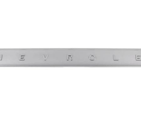 AMD Glove Box Door Emblem, "Chevrolet", 64-66 Chevy Truck T-9340