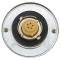 AMD Gas Cap, Vented, without EEC, Chrome with Black Handle, 73-74 Chevy GMC C/K Fleetside Pickup Truck Suburban X888-4073