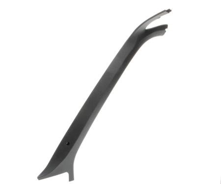 AMD A-Pillar Panel, Upper RH, Black Plastic, 81-91 Chevy GMC C/K Pickup Truck 373-4081-R