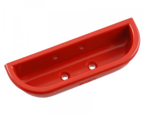 Dennis Carpenter Arm Rest Finger Cup - Red Plastic - 1973-79 Ford Truck, 1978-79 Ford Bronco D3TZ-1024142-RD