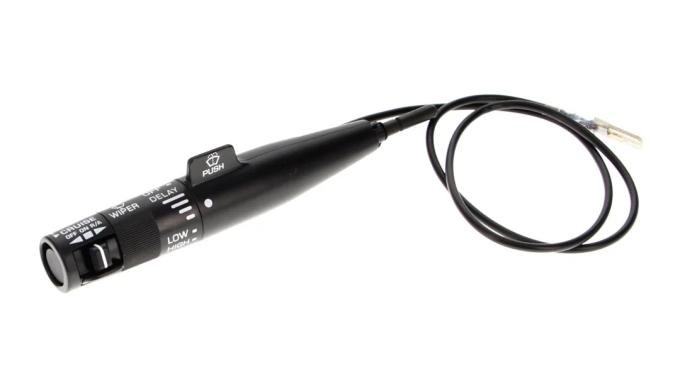 AMD Turn Signal Lever, w/ Cruise w/ Intermittent Wipers, Black, 84-87 Chevy GMC C/K Pickup X458-4084-1B