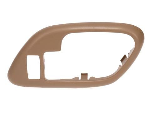 AMD Front Door Handle Bezel, with Power Door Lock Hole, RH, Beige, 95-00 Chevy GMC C/K OBS Pickup Truck SUV X540-4095-3BEGR