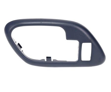 AMD Front Door Handle Bezel, with Power Door Lock Hole, LH, Blue, 95-00 Chevy GMC C/K OBS Pickup Truck SUV X540-4095-3BLUL