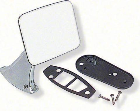 AMD Outside Mirror, Assembly with Hardware, RH, 70-72 Chevy GMC Truck Blazer Jimmy Suburban K-CX1150