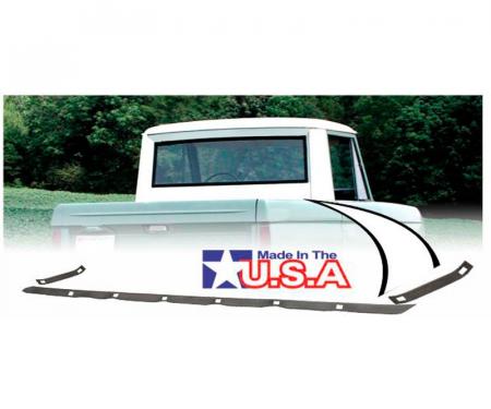 Dennis Carpenter Lower Rear of Roof To Top of Bed Seal - Half Cab - 1966-72 Ford Bronco C6TZ-9754732-A