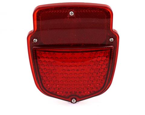 AMD Tail Light Assembly, Sequential LED, Chrome Housing, RH, 53-66 Ford F100 F250 Flareside Truck X950-4556-2ER