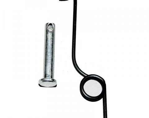 Dennis Carpenter Hood Safety Catch Spring and Pin Kit - 1942-47 Ford Truck, 1946-50 Ford Car   51A-16897