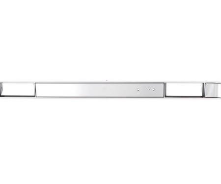 AMD Dash Molding Air Vent Bezel, with AC, Brushed Aluminum, 81-91 Chevy GMC CK Truck Blazer Jimmy Suburban 460-4081-3SAC
