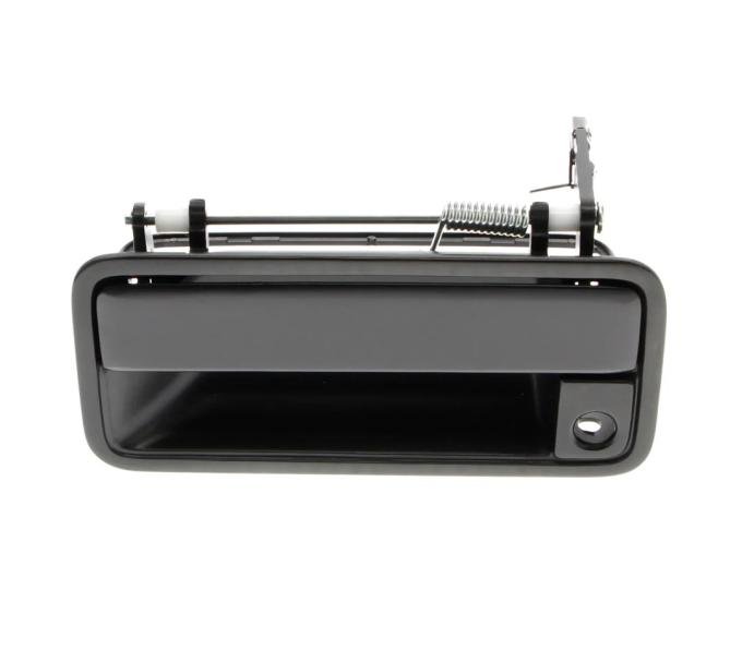 AMD Outside Front Door Handle, Black Smooth, LH, 88-94 Chevy GMC CK Pickup Truck SUV X530-4088-BL